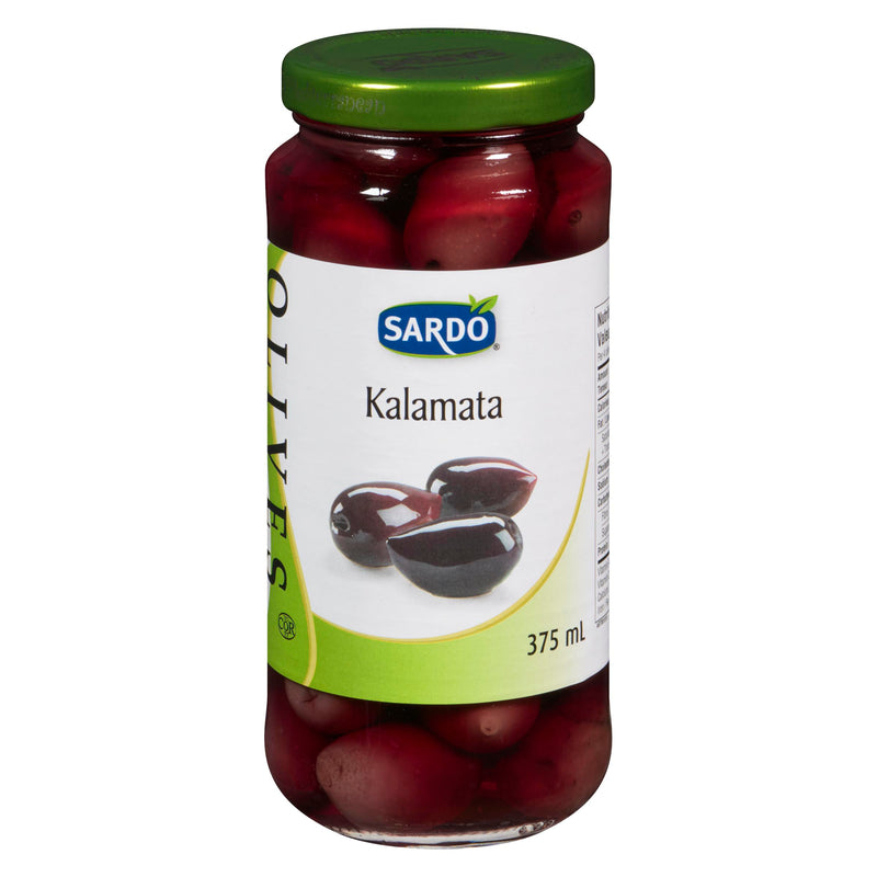 SARDO - KALAMATA OLIVES 375ML