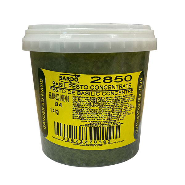 SARDO - BASIL PESTO CONCENTRATE 1.4KG