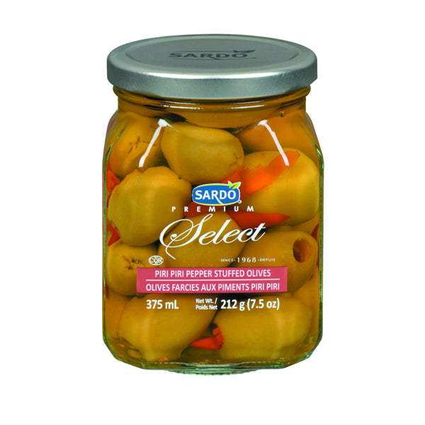 SARDO - PIRI STUFFED OLIVES 375ML