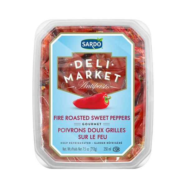 SARDO - FIRE ROASTED SWEET PEPPERS 250ML