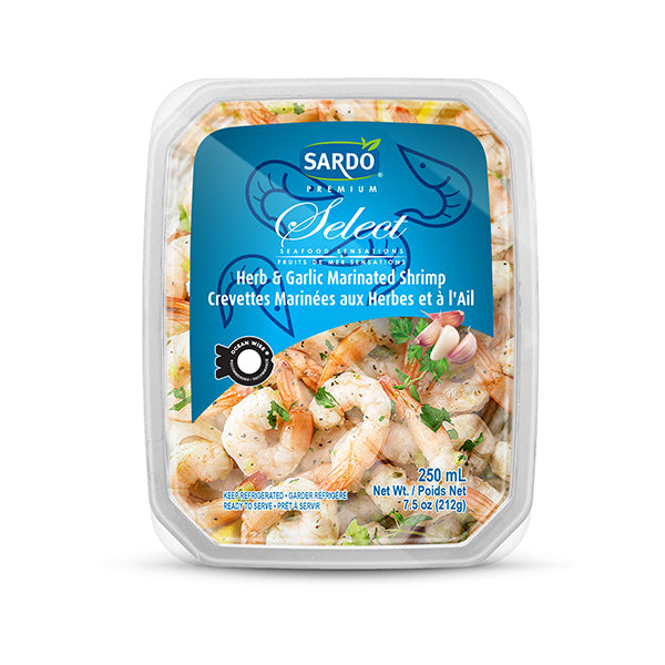 SELECT - GARLIC MARINATED SHRIMP 250GR