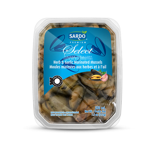 SELECT - GARLIC MUSSELS 250GR