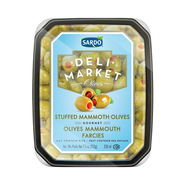 SARDO - GOURMET STUFFED OLIVES 250ML