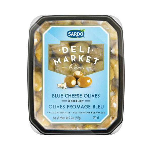 SARDO - OLIVE STUFFED WITH BLUE CHEESE 250ML