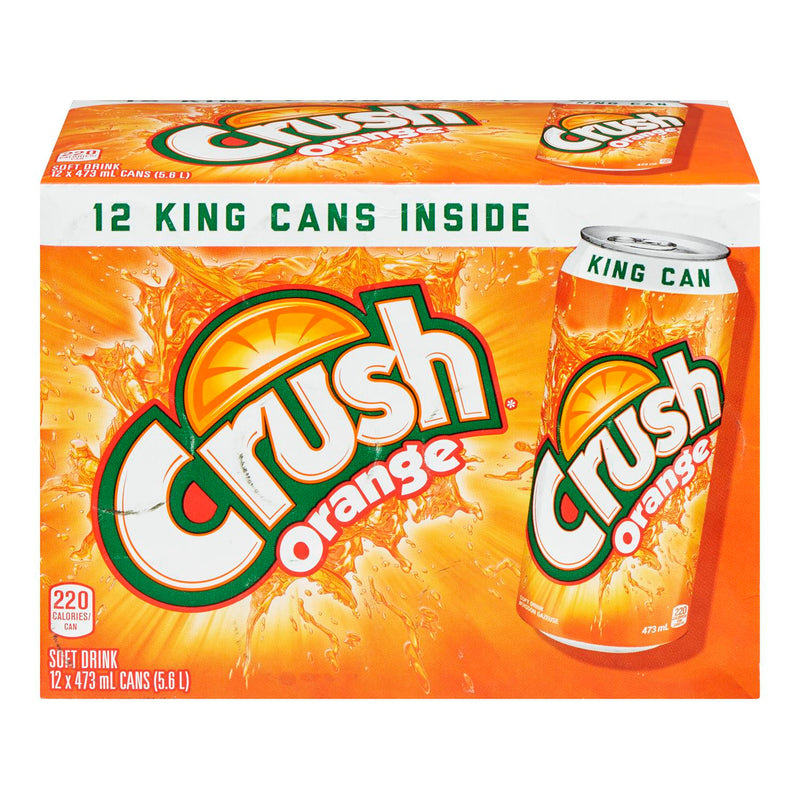 CRUSH - ORANGE 12x473 ML