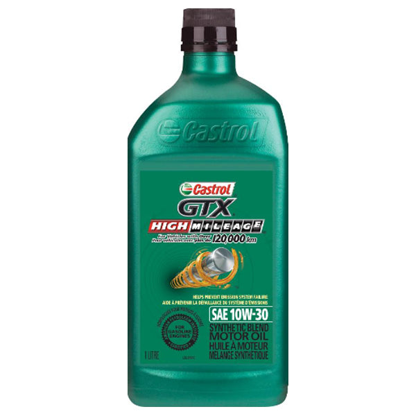 CASTROL GTX - HIGH MILEAGE MOTOR OIL SAE 10W-30 1LT