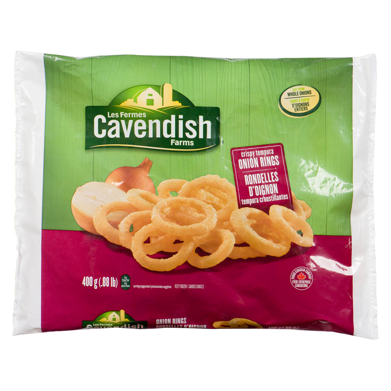 CAVENDISH - CLASSIC CRISPY TEMPURA ONION RINGS 400GR