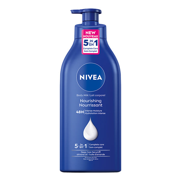 NIVEA - BODY LOTION NOURISHING MILK 625ML