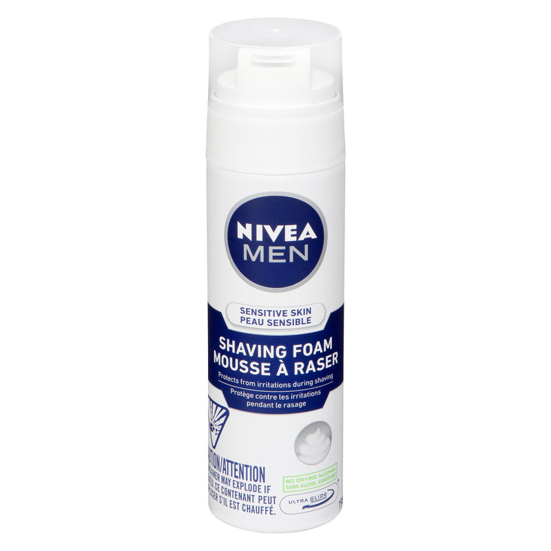 NIVEA - MEN SAVING FOAM SENSITIVE SKIN 200ML