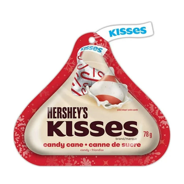 HERSHEY'S - KISSES CANDY CANE 78GR