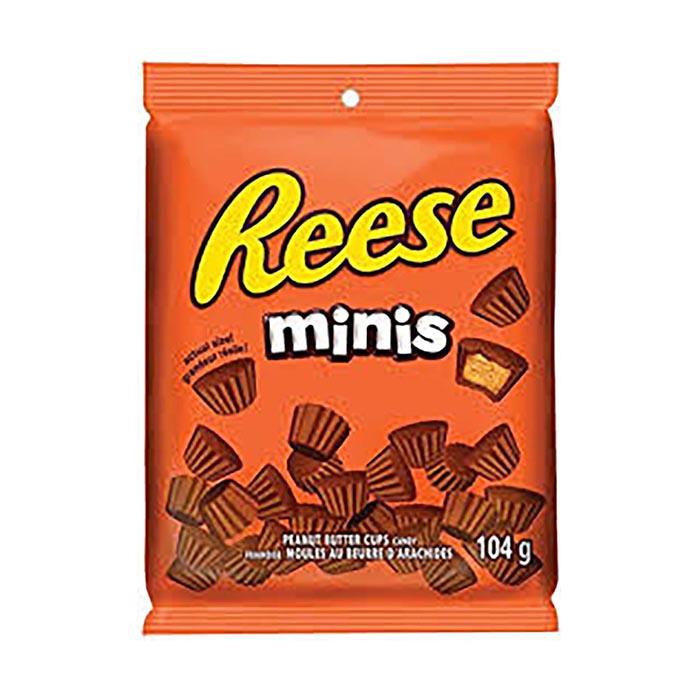 REESES - MINIS PEANUT BUTTER CUPS 104GR