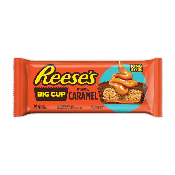 REESES - BIG CUP WITH CARAMEL KING SIZE 16x79 GR