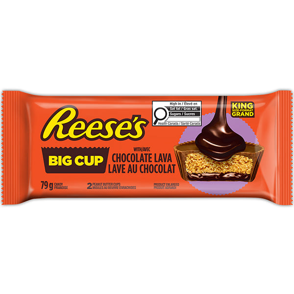 REESES - BIG CUP WITH CHOCO LAVA KING 79GR