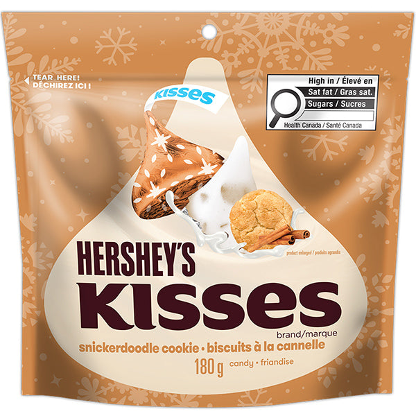 HERSHEY - KISSES SNICKERDOODLE 180GR