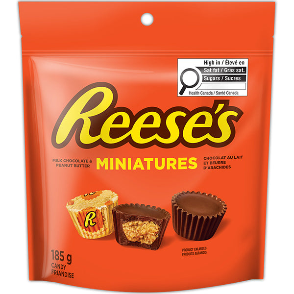REESES - MINIATURES POUCH 185GR