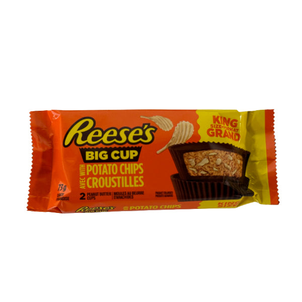 HERSHEY - REESE BIG CUP W POTATO CHIPS 73GR