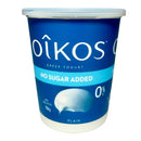 DANONE - OIKOS 0% PLAIN GREEK YOGURT 750GR