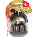 GOURMET - CUTTER COOKIE 3PC