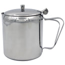GOURMET - STAINLESS STEEL TEA POT WITH STRAINER 20OZ EA