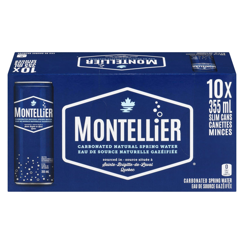 MONTELLIER - SPARKLING WATER 10x355 ML