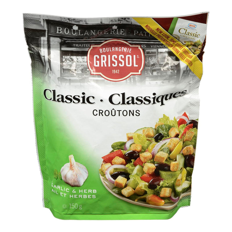 DARE - GRISSOL GARLIC & HERB CROUTONS 150GR