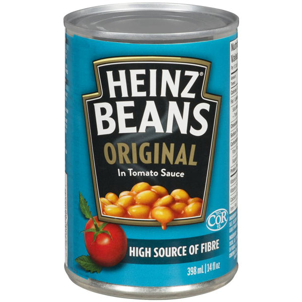 HEINZ - ORIGINAL BEANS TOMATO SAUCE 398ML