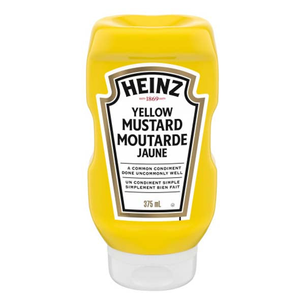 KRAFT HEINZ - MUSTARD UPSIDE DOWN 375ML