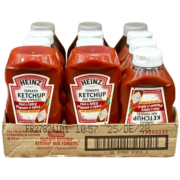 HEINZ - HOT & SPICY UP DOWN KETCHUP 750ML