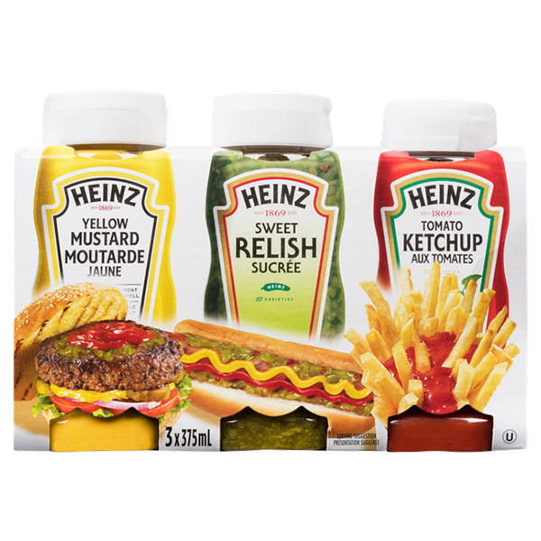 HEINZ - PICNIC PACK 3x375 ML