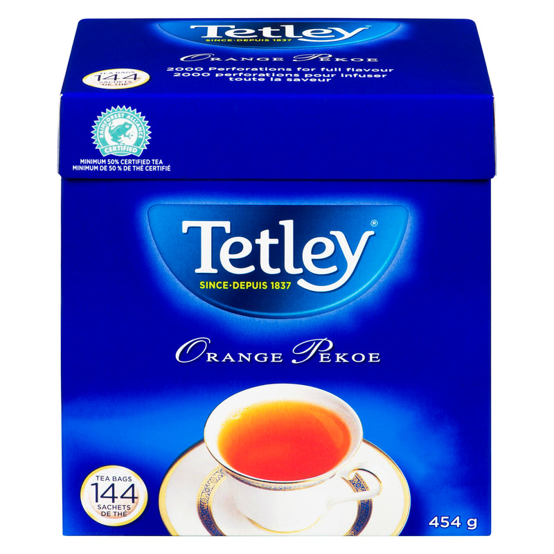 TETLEY - TEA ORANGE PEKOE 144EA