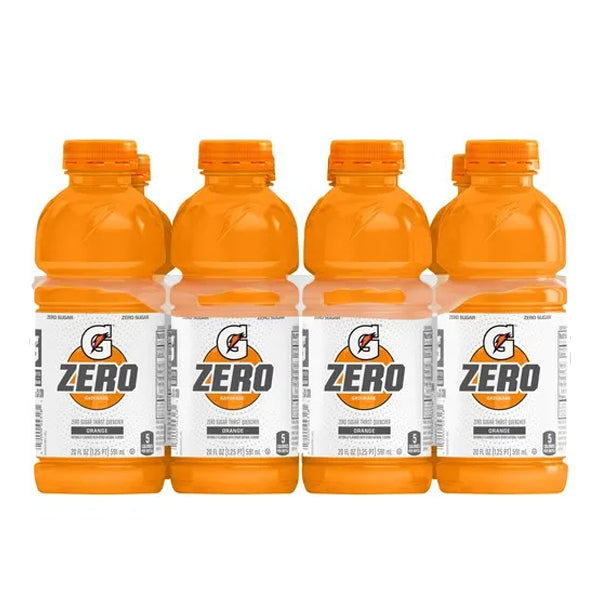 GATORADE - ORANGE G ZERO SUGAR 12x591 ML