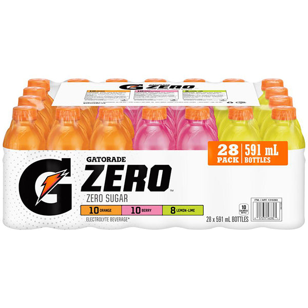 GATORADE - ZERO VARIETY 28x591 ML