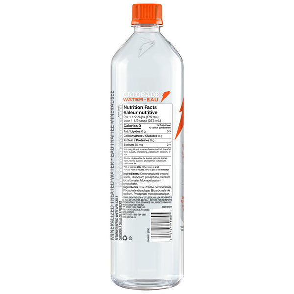 GATORADE - WATER 1LT