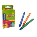 LINKS - 24 PK WAX CRAYONS HANG BOX EA