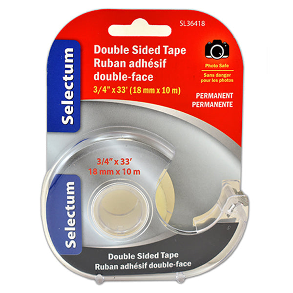 SELECTUM - DOUBLE SIDED TAPE 3/4 EA