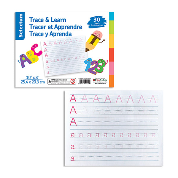 SELECTUM - SELETUM TRACE AND LEARN 10x8in 1EA