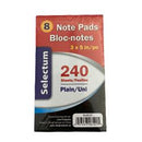 SELECTUM - NOTEPADS 3X5" 150 SHEETS EA