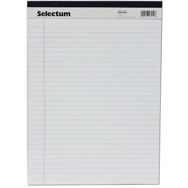 SELECTUM - WRITING TABLET 50 SHEET RULED PAPER 1EA