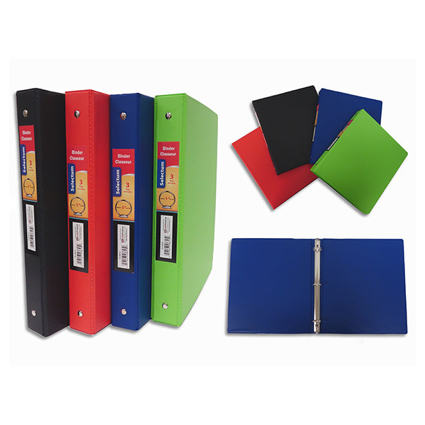 SELECTUM - HARD COVER BINDERS 1in 1EA