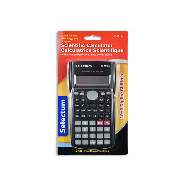 SELECTUM - SCIENTIFIC CALCULATOR 240 FUNCTIONS EA