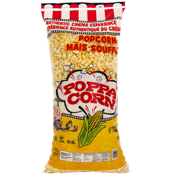 POPPA CORN - PRE POPPED POPCORN FAMILY PACK 1KG