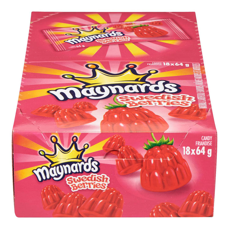 MAYNARDS - SWEDISH BERRIES 18x64 GR