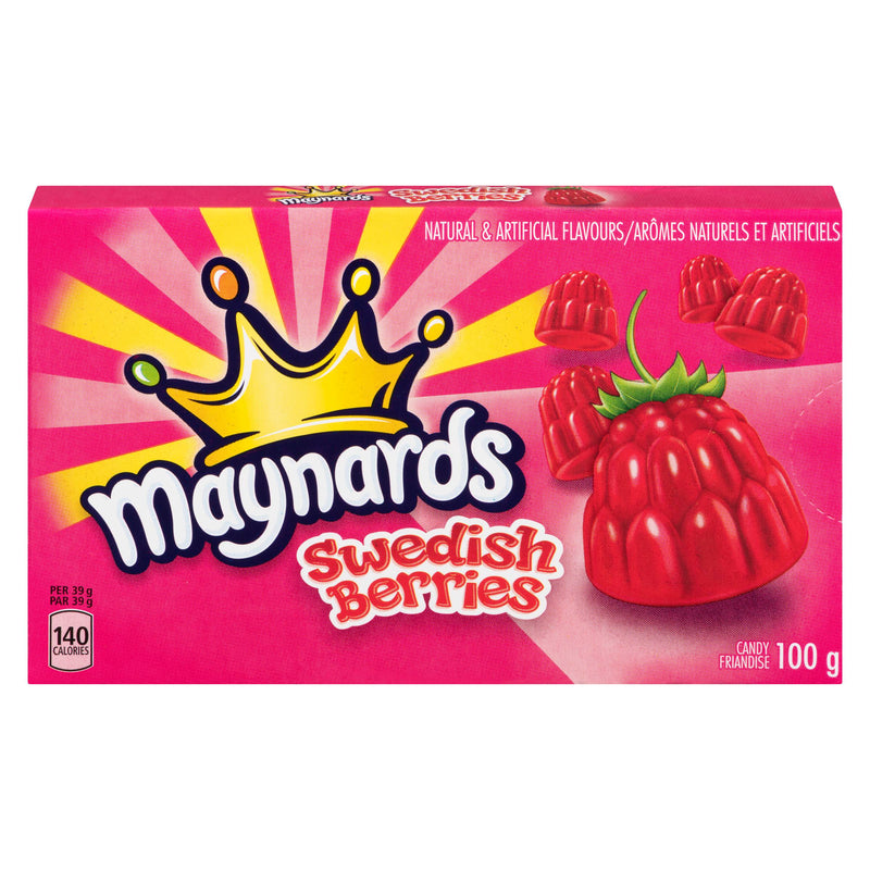 MAYNARDS - SWEDISH BERRIES THEATRE BOX 100GR