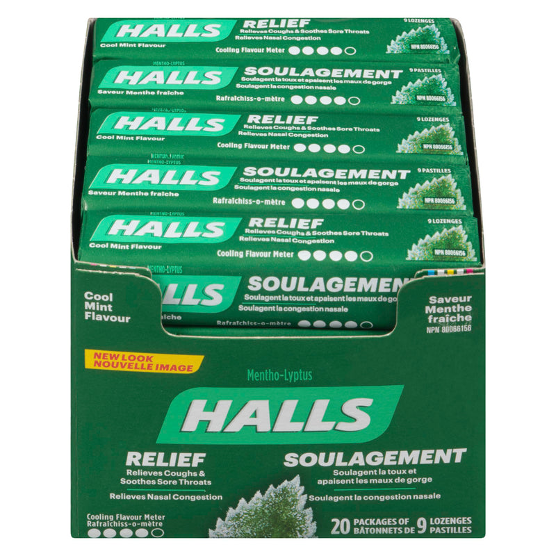 HALLS - COOLMINT 20x9EA