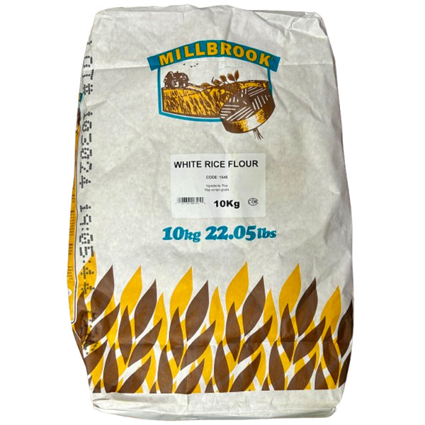 MILLBROOK - WHITE RICE FLOUR STONE GROUND 10KG