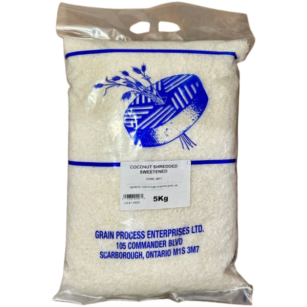 GRAIN PROCESS - PRO COCONUT SHREDDED SWEETENED 5KG