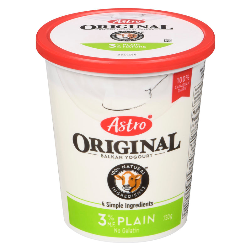 ASTRO - PLAIN 3% YOGURT 750GR