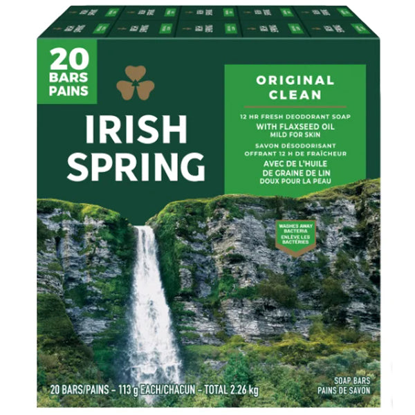 IRISH SPRING - ORIGINAL SUPER PACK 20x113 GR
