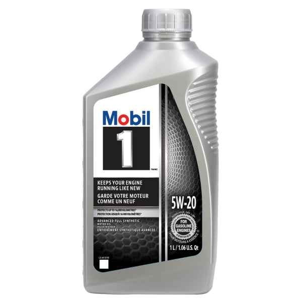 MOBIL1 - ADVANCED SYNTHETIC MOTOR OIL SAE 5W-20 1LT