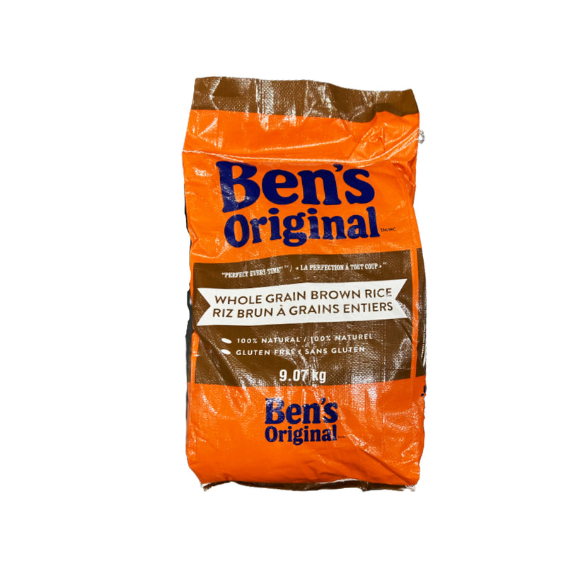 UNCLE BENS - WHOLE GRAIN BROWN RICE 9.07KG